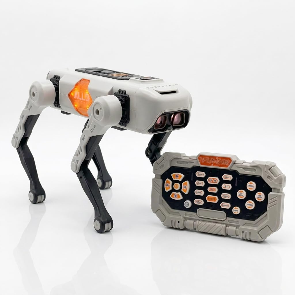 Robot Inteligente a Control Remoto para Niños – Robot Interactivo con Luces, Sonidos y Movimientos Programables | Juguete Educativo para Aprendizaje | Regalo para Niños y Niñas de 3 a 10 años.