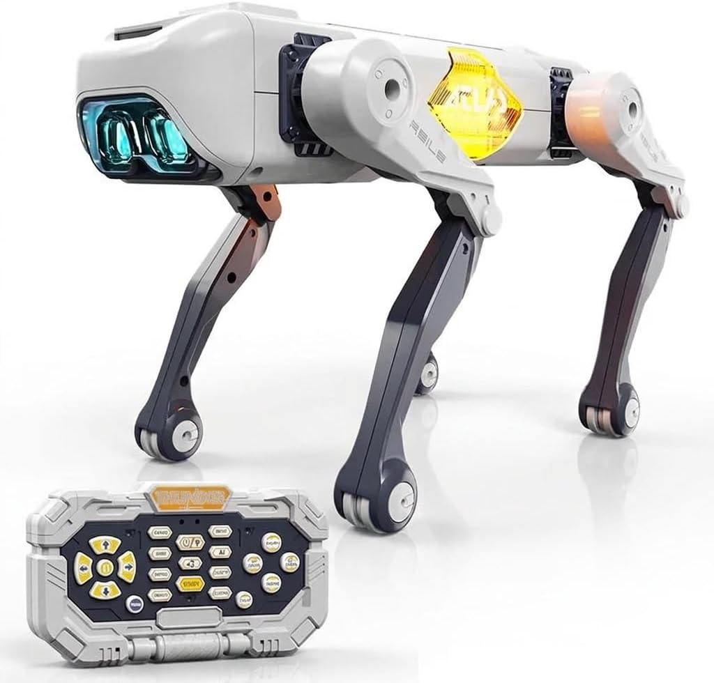 Robot Inteligente a Control Remoto para Niños – Robot Interactivo con Luces, Sonidos y Movimientos Programables | Juguete Educativo para Aprendizaje | Regalo para Niños y Niñas de 3 a 10 años.